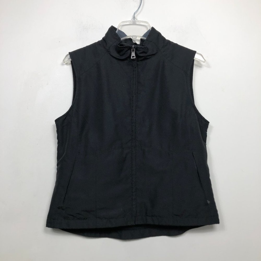 Scottevest Sev Travel Vest Black Full Zip Pockets